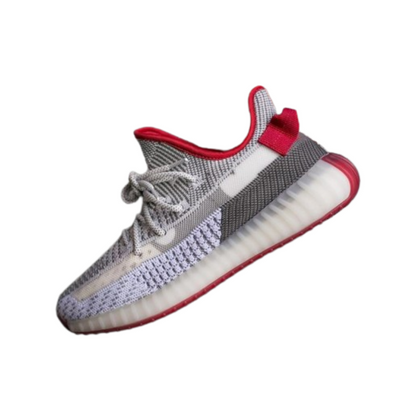 didas Yeezy 350 V2 Silver Red