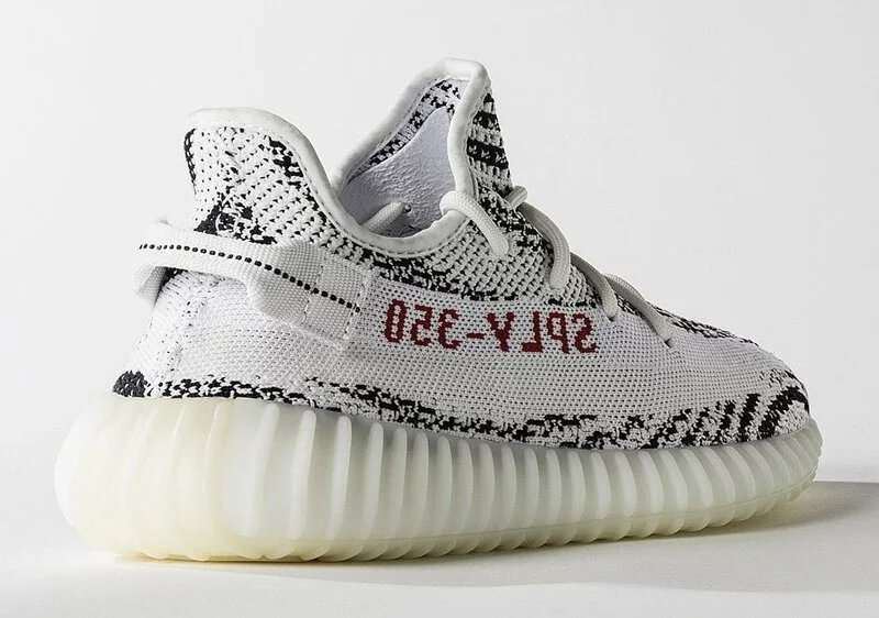 Adidas Yeezy Boost 350 V2 Zebra Sneakers White