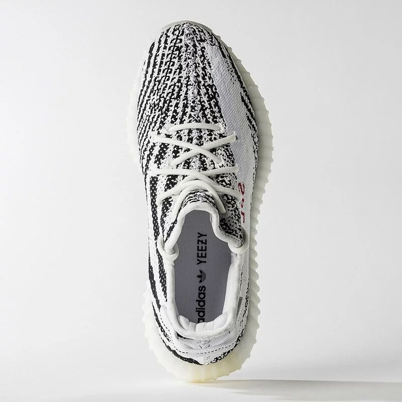 Adidas Yeezy Boost 350 V2 Zebra Sneakers White