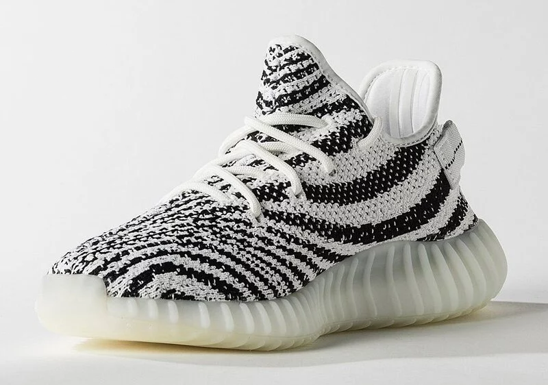 Adidas Yeezy Boost 350 V2 Zebra Sneakers White