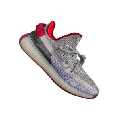 didas Yeezy 350 V2 Silver Red